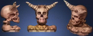 3D мадэль Скульптура демона (STL)